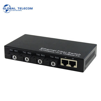 ίνα μετατροπέων μέσων 10/100M Netlink στην πιστοποίηση CE Rj45 RoHS